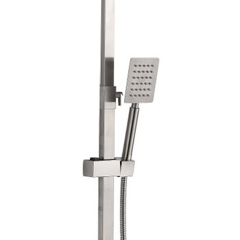Душевая система Haiba HB24803 Нержавеющая сталь — фото 4, Душевые стойки