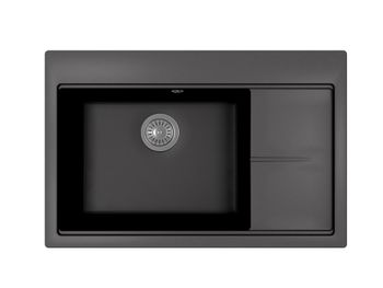 Товар: Florentina Мойка "Россана" 780, антрацит FS - фото 1 Florentina Мойка "Россана" 780, антрацит FS — фото 1, Кухонные мойки