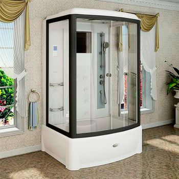 Душевая кабина Radomir Диана 2 139x108 1-05-6-0-0-0650 с баней с гидромассажем — фото 3, Душевые кабины