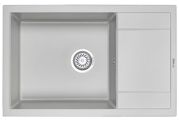 Granula-7805, СЛАНЕЦ, кухонная мойка, кварц — фото 1, Кухонные мойки