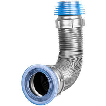 Гофрированная труба Bettoserb 140501G для унитаза Серая — фото 1, Гофры и отводы