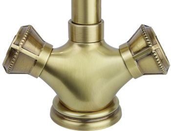 Смеситель для раковины Bronze de Luxe Royal 10218/1 Бронза — фото 7, Смесители для раковины