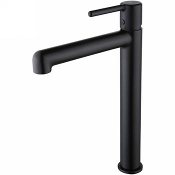 Смеситель для раковины Iddis Aiger AIGBL01i01 Черный матовый — фото 1, Смесители для раковины