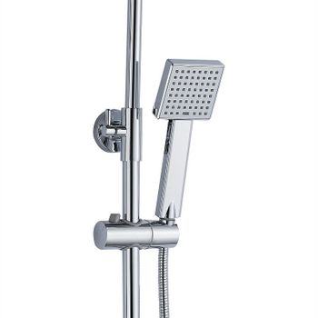 Душевая система Haiba HB2416 Хром — фото 3, Душевые стойки