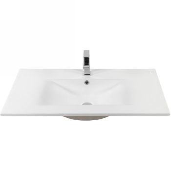 Раковина Bond 90 S05-900 Белая глянцевая — фото 8, Раковины встраиваемые сверху