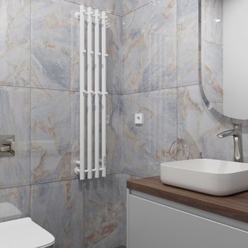 Электрический полотенцесушитель Altasan АргоЛюкс 120х21 АргоЛюкс12021БМ Белый матовый — фото 5, Электрические полотенцесушители