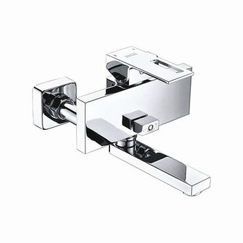 Alme 1501 Смеситель для ванны с коротким изливом — фото 1, Смеситель для ванны