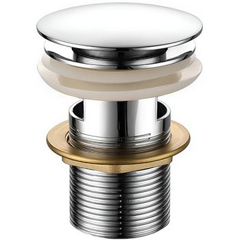 Донный клапан Caprigo Parts 99-533-crm click-clack Хром — фото 1, Донные клапаны