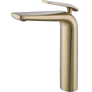 Смеситель для раковины Rose R39G R3911G Золото матовое — фото 1, Смесители для раковины