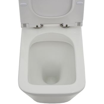 Унитаз компакт AQUAme AQM1003 без бачка с сиденьем Микролифт — фото 3, Напольные унитазы