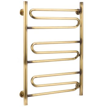 Водяной полотенцесушитель Domoterm Офелия П9 500*700 АБР Античная бронза — фото 1, Водяные полотенцесушители