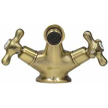 Смеситель для биде Lemark Vintage LM2808B Бронза — фото 5, Смесители для биде