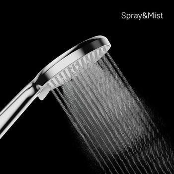 Ручной душ Milardo Ideal Spa 3F ILS3FCRM18 Хром — фото 10, Лейки для душа