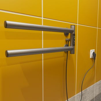 Электрический полотенцесушитель Маргроид Cook 190х110 Cook-1840-1049-7024R правый Графитовый серый — фото 2, Электрические полотенцесушители