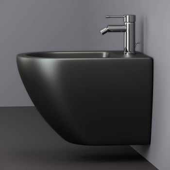 Биде Ceramicanova Metropol CN4003MB подвесное Черное — фото 17, Биде подвесные