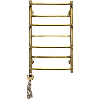 Электрический полотенцесушитель Domoterm Орфей П7 400x700 АБР EL Античная бронза — фото 1, Электрические полотенцесушители