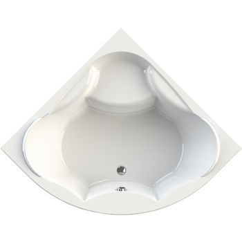 Акриловая ванна Radomir Vannesa Сандра 149х149 2-01-0-0-1-221 Белая без гидромассажа — фото 1, Акриловые ванны