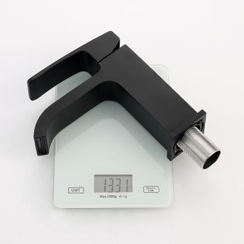 Смеситель для раковины Raglo R02.10.06 Черный матовый — фото 3, Смесители для раковины