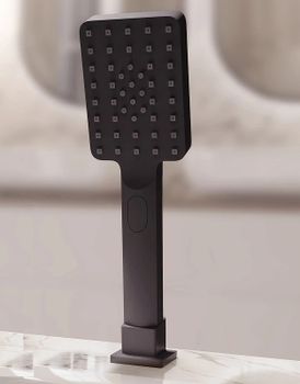 Смеситель на борт ванны ESKO Vela PB 355B Черный матовый — фото 3, Смесители на борт ванны