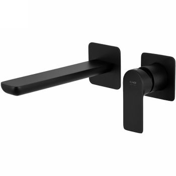 Смеситель для раковины Remer Infinity I15PLNO Черный матовый — фото 1, Смесители для раковины