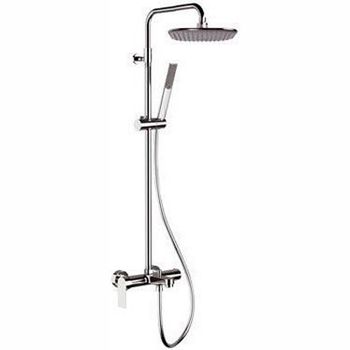 Душевая система Remer Infinity I34A7RV54QI Хром — фото 1, Душевые стойки