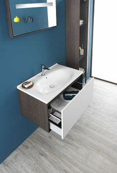 Раковина Hatria Le Fiabe 81 Y1AB01 Белая — фото 2, Раковины подвесные