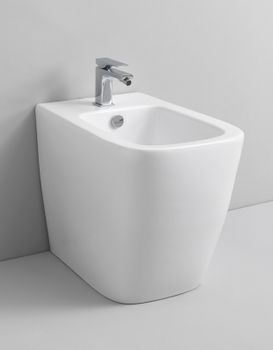 Биде Artceram A16 ASB002 01 00 Белое — фото 2, Биде напольные