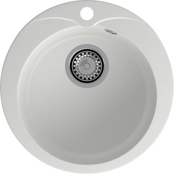 GRANFEST Мойка RONDO 480 1-чаша D-475мм иней арт.GF- — фото 2, Кухонные мойки