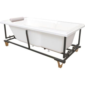 Акриловая ванна Radomir Fra Grande Руссильон 180x90 4-01-4-0-1-424 Бронза без гидромассажа — фото 4, Акриловые ванны