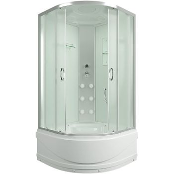 Душевая кабина Erlit Comfort 90х90 ER3509TPF-C3-RUS с гидромассажем — фото 1, Душевые кабины