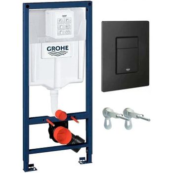 Комплект унитаза AQUAme AQM2002 с инсталляцией Grohe Rapid SL 38811KF0 с сиденьем Микролифт и Черной — фото 3, Комплекты унитаз + инсталляция