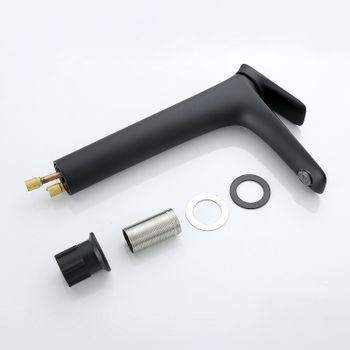 Смеситель для раковины Bond Cube B03-2788 Черный матовый — фото 4, Смесители для раковины