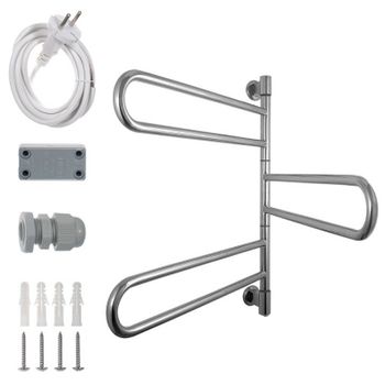 Электрический полотенцесушитель Energy U G3 740х635 EETR00UG30000000000 Хром — фото 5, Электрические полотенцесушители