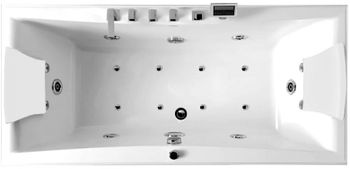 Акриловая ванна Gemy G9076 K 177х81 с гидромассажем — фото 4, Акриловые ванны