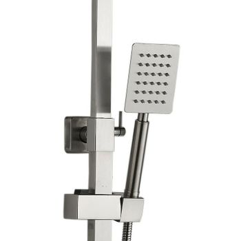 Душевая система Haiba HB24815 Нержавеющая сталь — фото 2, Душевые стойки