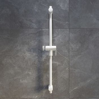 Душевая штанга Iddis Ray RAY70W0i17 Белый матовый — фото 4, Штанги для душа