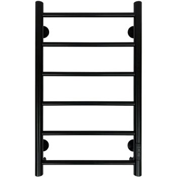 Электрический полотенцесушитель Comfysan Аврора EC-6 70x40 016180 Черный матовый — фото 5, Электрические полотенцесушители