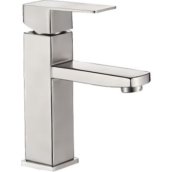 Смеситель для раковины Haiba HB10803 Нержавеющая сталь — фото 1, Смесители для раковины