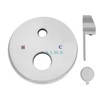 Душевая система ALMAes Sakari TVZ-0891 Хром — фото 10, Встраиваемые душевые комплекты