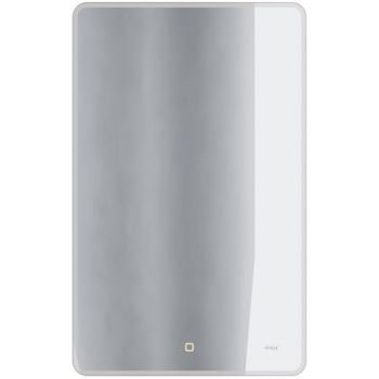 Зеркало POINT, 50x80 см, сенсорный выключатель, LED-подсветка — фото 5, Зеркала в ванную комнату