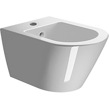 Биде GSI Kube X 9464111 подвесное Белое — фото 1, Биде подвесные