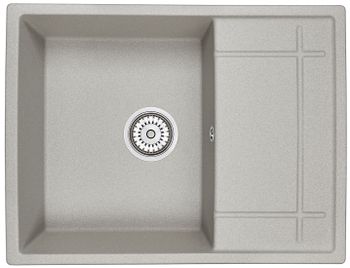 Granula-6501, БАЗАЛЬТ, кухонная мойка, кварц — фото 1, Кухонные мойки