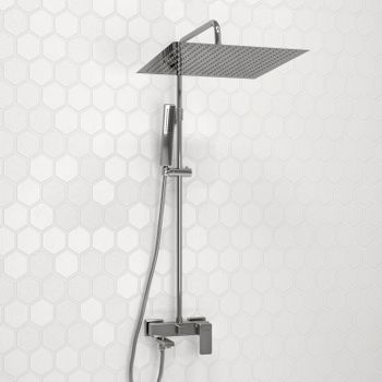 A177.119.103.010.CH Душевой комплект со смесителем — фото 1, Душевые стойки