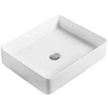 Раковина-чаша CeramaLux 50 7050K Белая — фото 1, Раковины накладные
