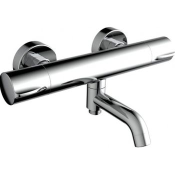 Смеситель для ванны Accoona H305 A62305 с термостатом Хром — фото 1, Смеситель для ванны