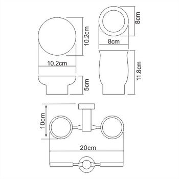K-24226 Держатель стакана и мыльницы — фото 3, Аксессуары для раковины
