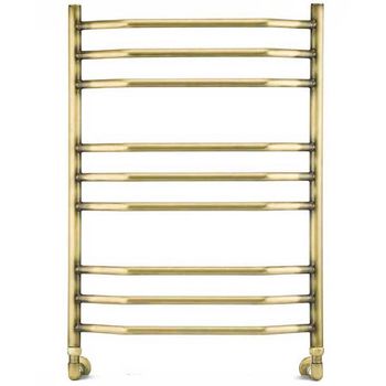 Водяной полотенцесушитель Domoterm Лаура П9 500*700 АБР Античная бронза — фото 1, Водяные полотенцесушители