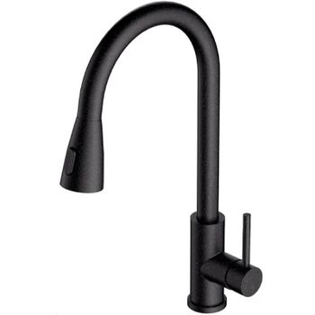 Смеситель для кухни Alveus Primrose PS Carbon G91 1148264 Черный — фото 1, Смесители для кухни