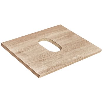 Столешница под раковину Roca The Gap 60 A857418517 Орех — фото 1, Столешницы под раковину