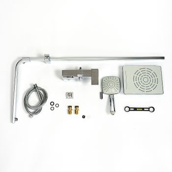 Душевая система Lemark Tropic LM7005C Хром — фото 5, Душевые стойки